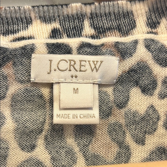 J. Crew Factory Leopard Sweater - Picture 2 of 2